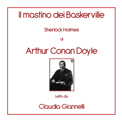 Copertina cd dell'audiolibro de Il mastino dei Baskerville