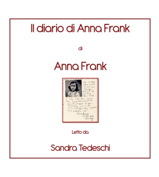 copertina dell'audiolibro il diario di anna frank