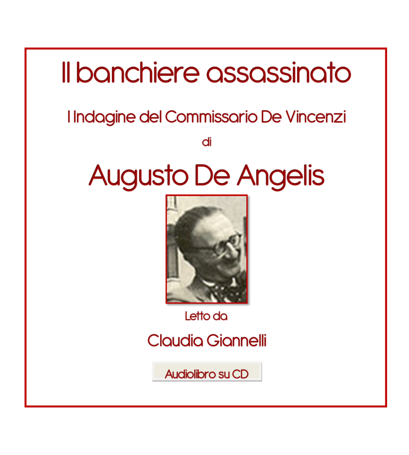 Copertina CD dell'Audiolibro Il banchiere assassinato